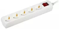 Удлинитель У05В 5 мест 2P+PE/3м 3х1мм2 10А/250В GENERICA (с выключателем) - 65 000 сум