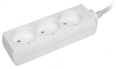 Удлинитель У3 3 места 2P/3 метра 2х0.75мм2 10А/250 IEK