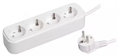 Удлинитель У04 4 места 2P+PE/3.0 метра 3х1мм2 16А/250В CLASSIC IEK