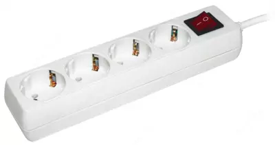 Uzatma kabeli U04 4 ta joy 2P+PE/5 metr 3x1mm2 16A/250 IEK