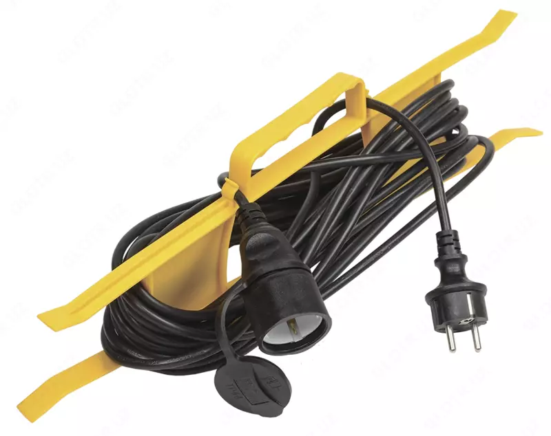 Рамка УР50 1 место с заземлением 2P+PE/50метров 3х1,0мм2 IP44 IEK