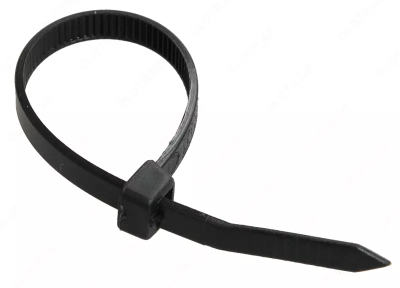 Kabel qisqichi Xkn 8,8x500 mm neylon qora (100 dona) IEK