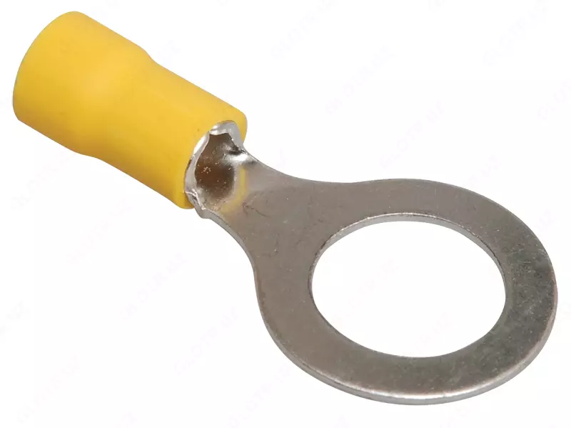 Наконечник НКИ 5,5-6 кольцо 4-6 мм (100шт/упак) IEK, желтый