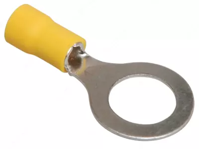 Наконечник НКИ 5,5-6 кольцо 4-6 мм (100шт/упак) IEK, желтый