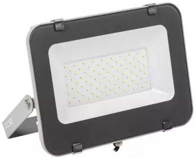 Floodlight SDO 07-70 LED qora IP65 IEK