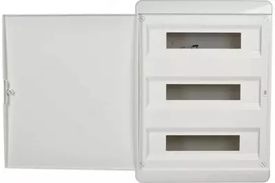 Корпус пластиковый ЩРВ-П-54 IP41 белая дверь TEKFOR IEK