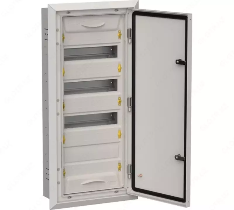 TITAN 5 Корпус металлический ЩРв-48 (1х48) 755х365х130 мм IP31 серый IEK