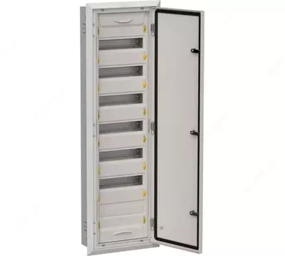 TITAN 5 Корпус металлический ЩРв-84 (1х84) 1130х365х130 мм IP31 серый IEK