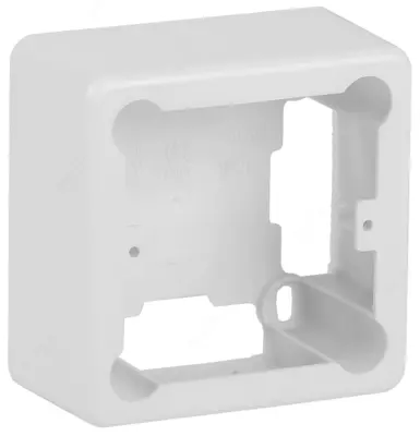 Universal quti KMKU 85x85x42 ajratilmaydigan oq ELEKOR IEK