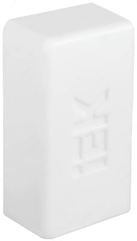 Заглушка кабельной трассы КМЗ 40х40 белый (4шт/компл) IEK