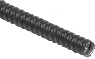 Metall shlang R3-TsPng-50 ELASTA qora broshli (20m) IEK