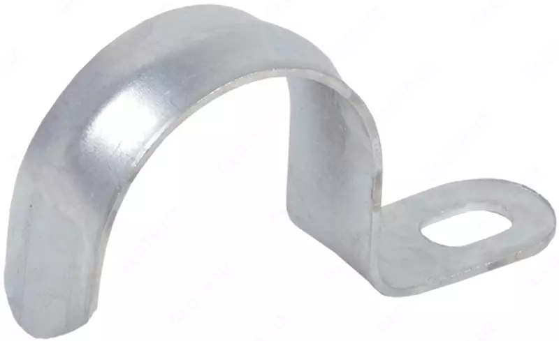 Скоба металлическая однолапковая d14-15мм IEK