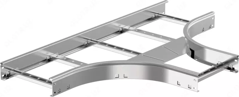 Разветвитель лестничный LESTA Т-образный 80х300 мм R300 IEK