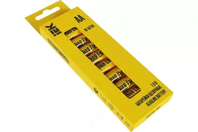 Батарейка щелочная Alkaline LR06/AA (10шт/бокс) IEK