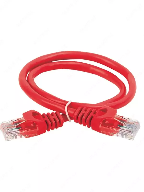 ITK Коммутационный шнур кат. 6 UTP LSZH 2м красный