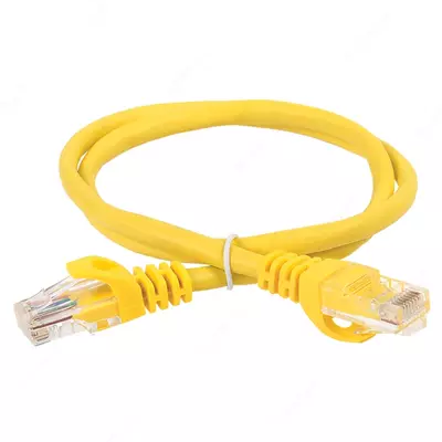 ITK Коммутационный шнур кат. 6 UTP PVC 3м желтый