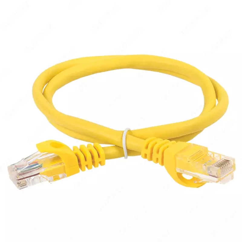 ITK Коммутационный шнур кат. 6 UTP PVC 3м желтый