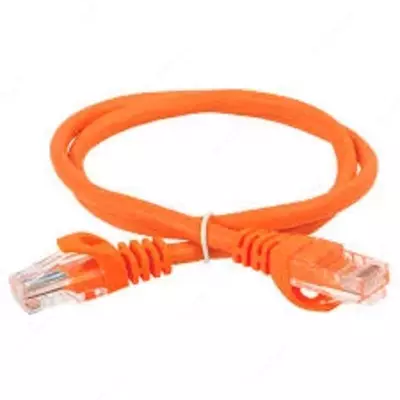 ITK Коммутационный шнур кат. 6 UTP PVC 3м оранжевый