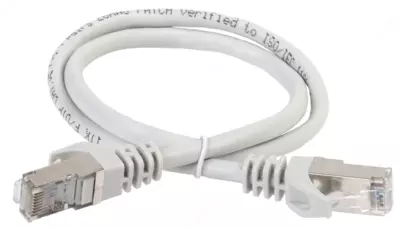 ITK Коммутационный шнур (патч-корд), кат.6 FTP, LSZH, 3м, серый