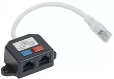 ITK Разветвитель (Y-адаптер) кат. 5Е 2xRJ45-1хRJ45