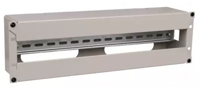 ITK 3U elektr taqsimlash paneli DIN relsli kulrang