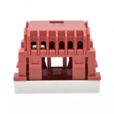 ВКО-21-00-П Выключатель одноклавишный (на 2 модуля) ПРАЙМЕР белый IEKK