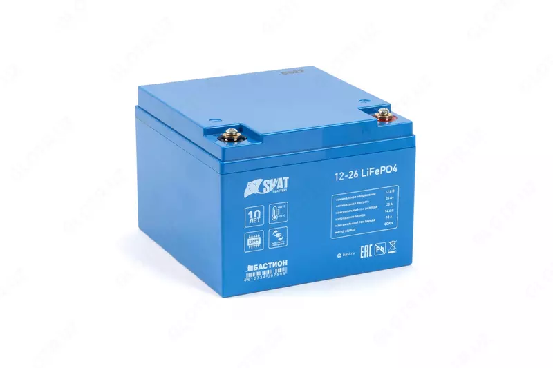 Аккумуляторная батарея Li-Ion Skat i-Battery 12-26 LiFePo4 (арт.648)