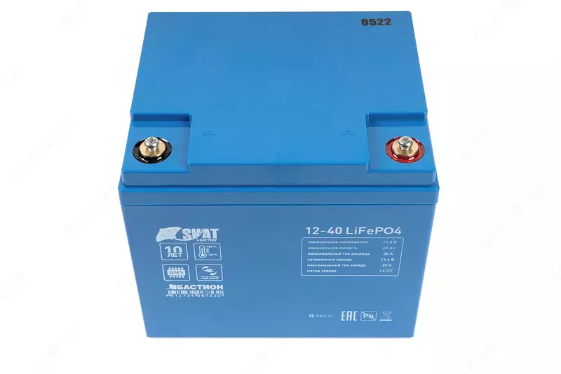  Аккумуляторная батарея Li-Ion Skat i-Battery 12-40 LiFePo4 (арт.649) - 
