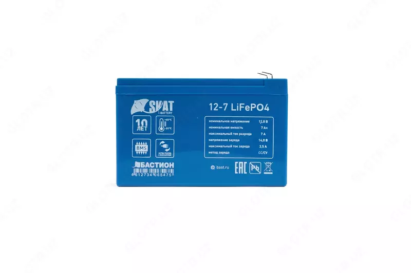  Аккумуляторная батарея Li-Ion Skat i-Battery 12-7 LiFePo4 (арт.645) - 