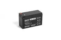   Аккумулятор свинцово-кислотный SKAT SB 1209 тип AGM 12V 9Ач Iзар.2 7А  ножевые клеммы (арт.2540)