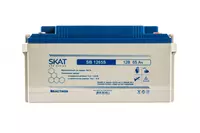  Аккумулятор свинцово-кислотный SKAT SB 1265S тип AGM 12V 65Ач Iзар.26А  клеммы под болт М6 (арт.8972) - 