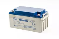   Аккумулятор свинцово-кислотный SKAT SB 1265S тип AGM 12V 65Ач Iзар.26А  клеммы под болт М6 (арт.8972)