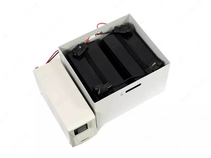   Аккумуляторной отсек Бастион АО 2/120 для установки 2-х АКБ 12В  120Ач  430х385х280 (арт.418)