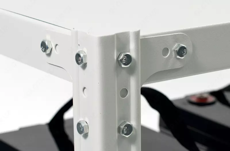  Стеллаж 0 5х0 7х0 4-2П для размещения АКБ и ИБП  2 полки  масса 7 кг (арт.421) - 