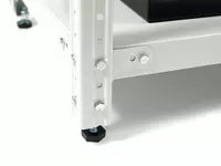   Стеллаж 0 5х0 7х0 4-2П для размещения АКБ и ИБП  2 полки  масса 7 кг (арт.421)