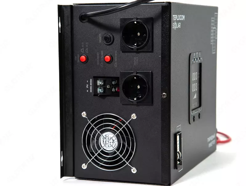  TEPLOCOM SOLAR-1500 многофункциональный инвертор 220В 1500ВА (1050Вт) (арт.2412) Только в розницу