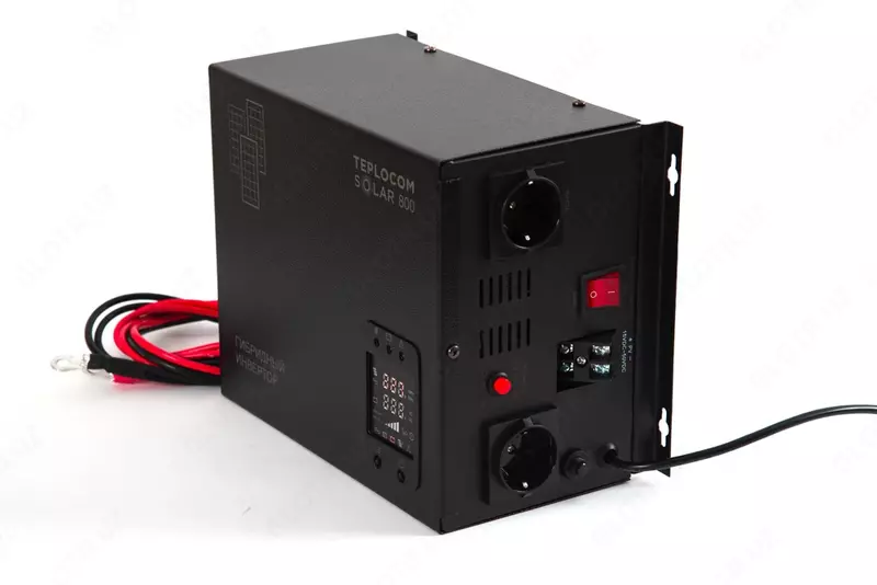  TEPLOCOM SOLAR-800 kop funksiyali invertor 220V 800VA (500W) (2411-modda) - 