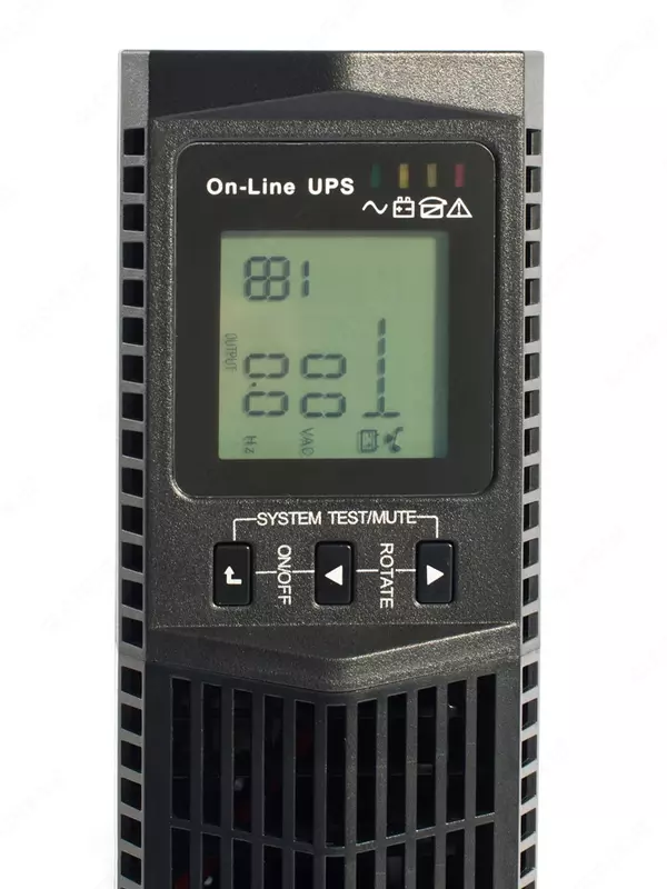  ИБП SKAT-UPS 1000 исп.V RACK  220В  12В 6А пост.24В 5А перем.тока  800Вт 2 АКБ внешние On-Line синусоида (арт.462) - 