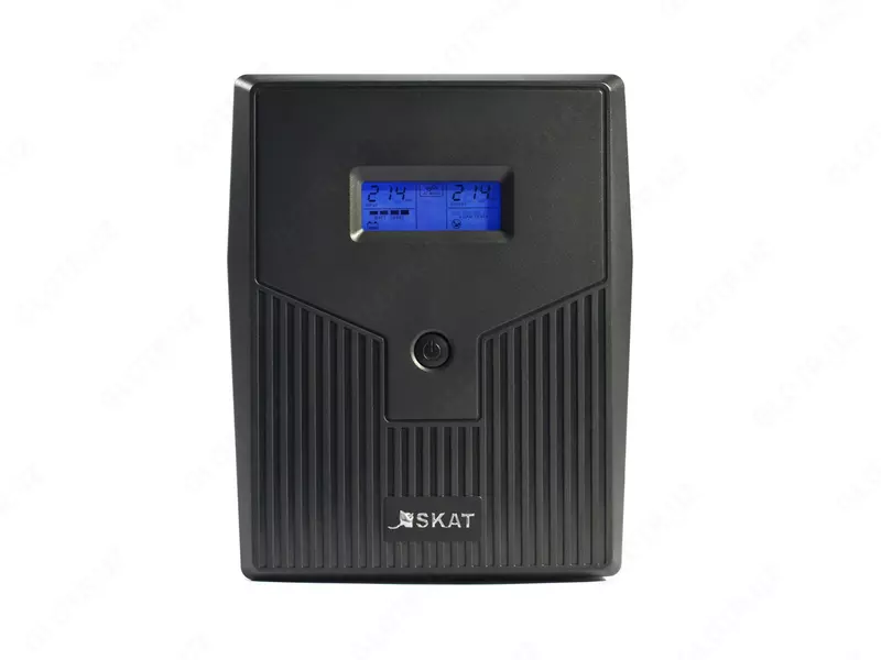  ИБП SKAT-UPS 1500/900 220В 900Вт 2 АКБ 9Ач  меандр. стабилизация напряжения (арт.457) - 