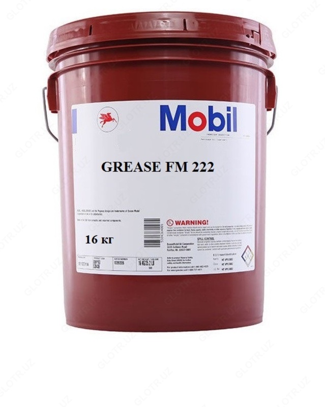 Смазка MOBIL GREASE FM 222 - NSF H1 16кг