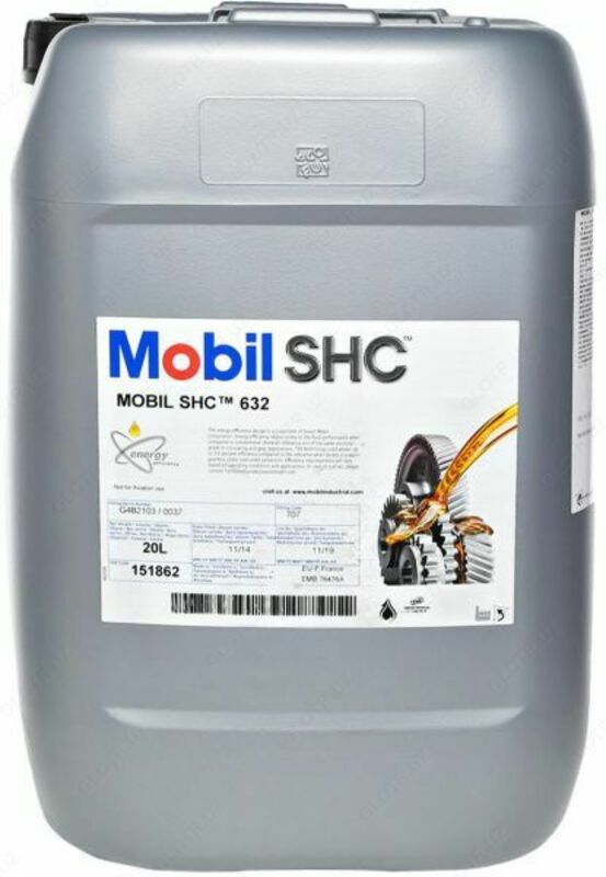  Синтетическое редукторное масло MOBIL SHC 632 ISO 320 20л. - 