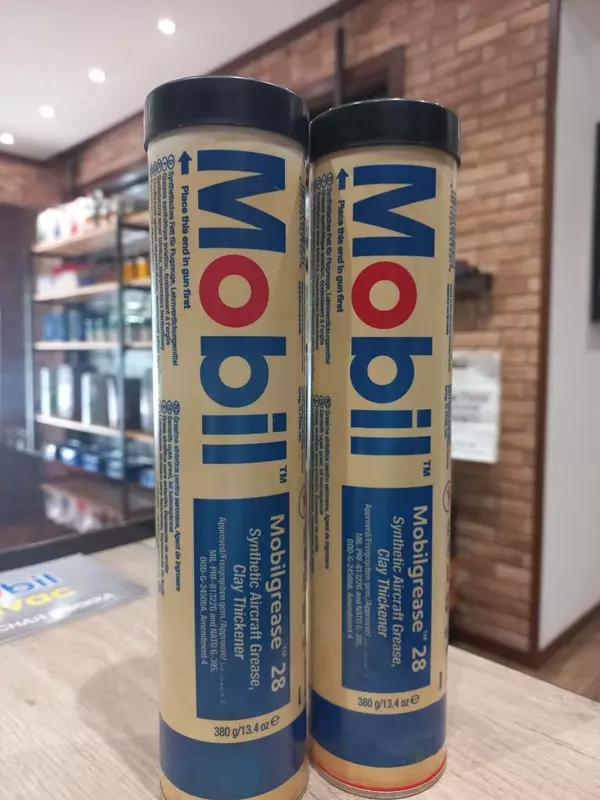  Смазка MOBILGREASE 28 (Авиационная смазка) 380гр. - 