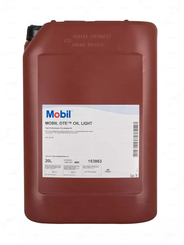 Turbin moyi MOBIL DTE OIL LIGHT - по запросу