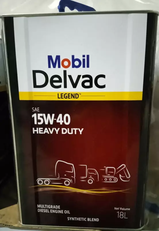 Mineral motor moyi MOBIL DELVAC XHP 15W-40 18 l.