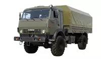 Бортовой тентовый автофургон "КАМАЗ 4326-1053-15" 4 тн. (4х4)