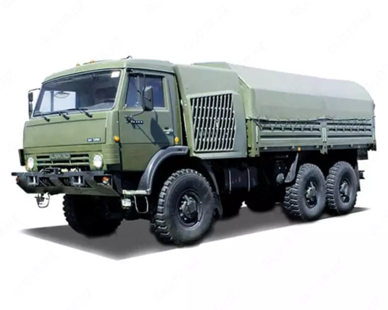 Бортовой тентовый автофургон "КАМАЗ 43118-1053-10" 10 тн. (6х6)