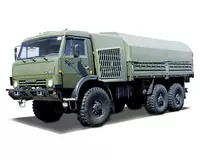 Бортовой тентовый автофургон "КАМАЗ 43118-1053-10" 10 тн. (6х6)