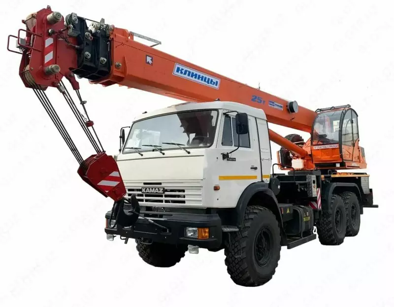 Автомобильный кран "КАМАЗ 43118-1048-10" 25 тн. (6х6)