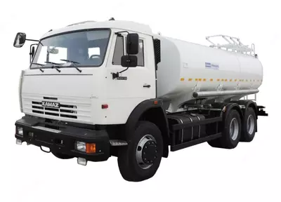"KAMAZ 53229-1936-15" oziq-ovqat suvi uchun sisterna 15m3 (6x4)
