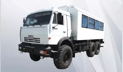 Вахтовый автобус "КАМАЗ 43118-1053-10" 28 пасс. мест (6х6)